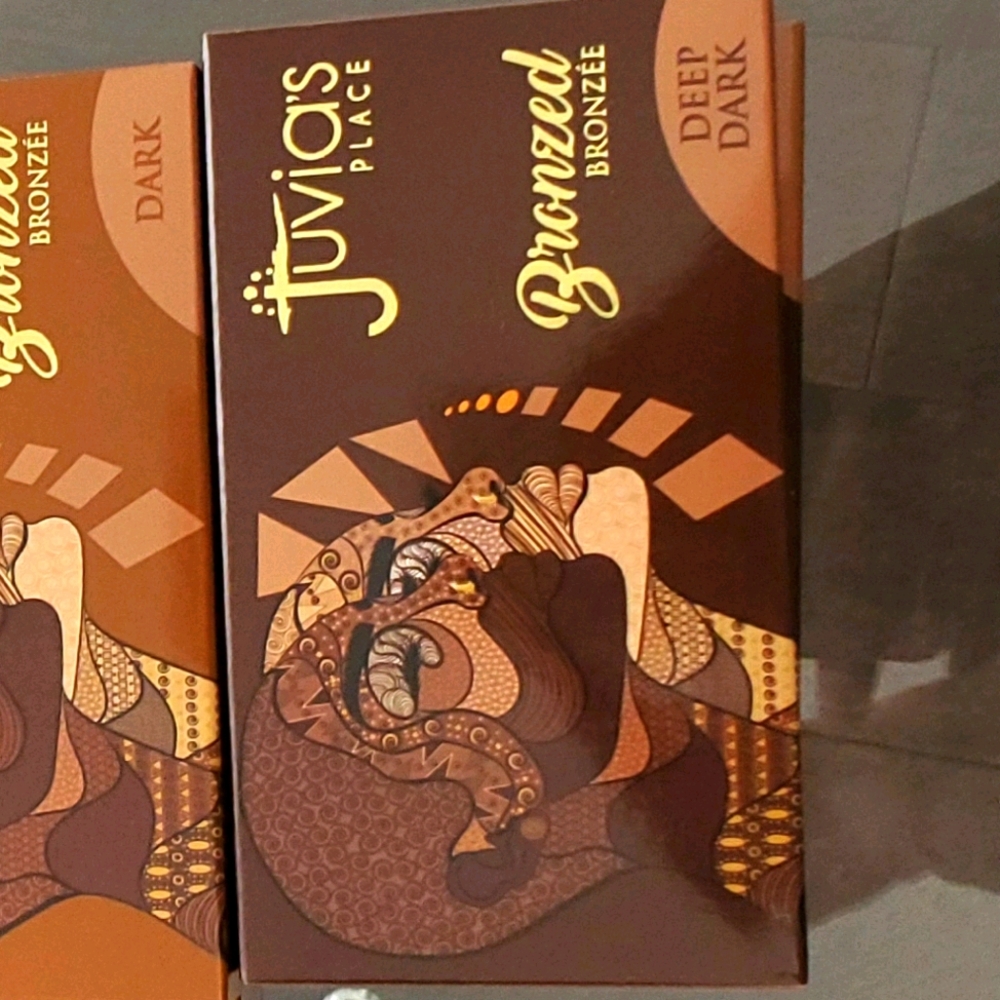 Juvia's Place Bronzed Bronzer Duo - Deep Dark